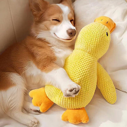 YOBENSUN™ – A squeaky plush yellow duck – suitable for all dog breeds