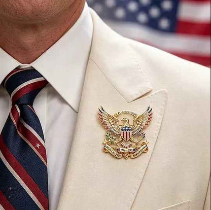 🔥🔥 Father's Day Special:US 250th Anniversary Brooch Pin（2）