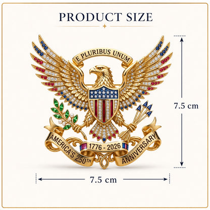 🔥🔥 Father's Day Special:US 250th Anniversary Brooch Pin（2）