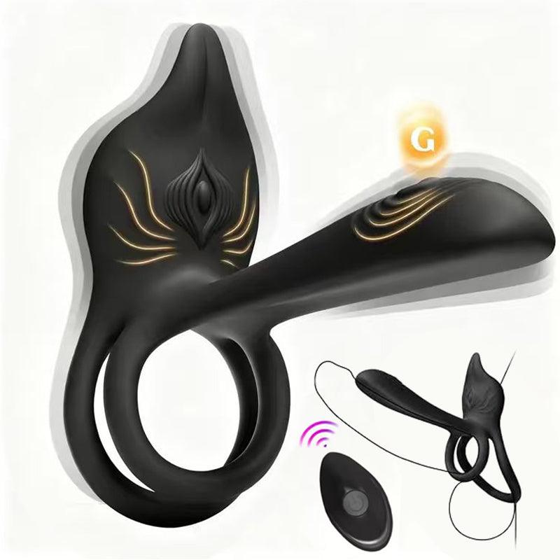 🎁 Juxek™ Enchanted Girl Luxe Smart Vibrating Ring – Pleasure for Couples 💫