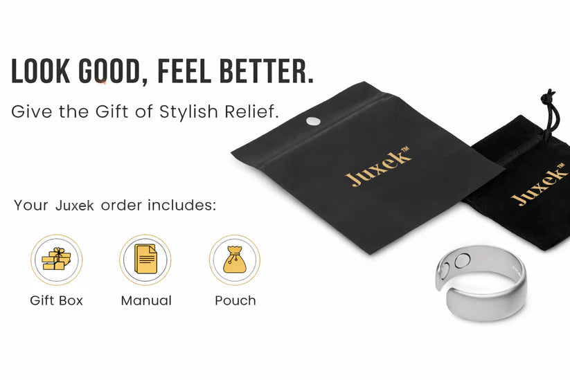 Juxek™ Magnetic Ring - Elegant Stainless Steel Ring - Magnet Rings（2）