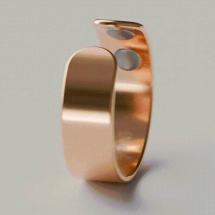 Juxek™ Magnetic Ring - Elegant Stainless Steel Ring - Magnet Rings（2）