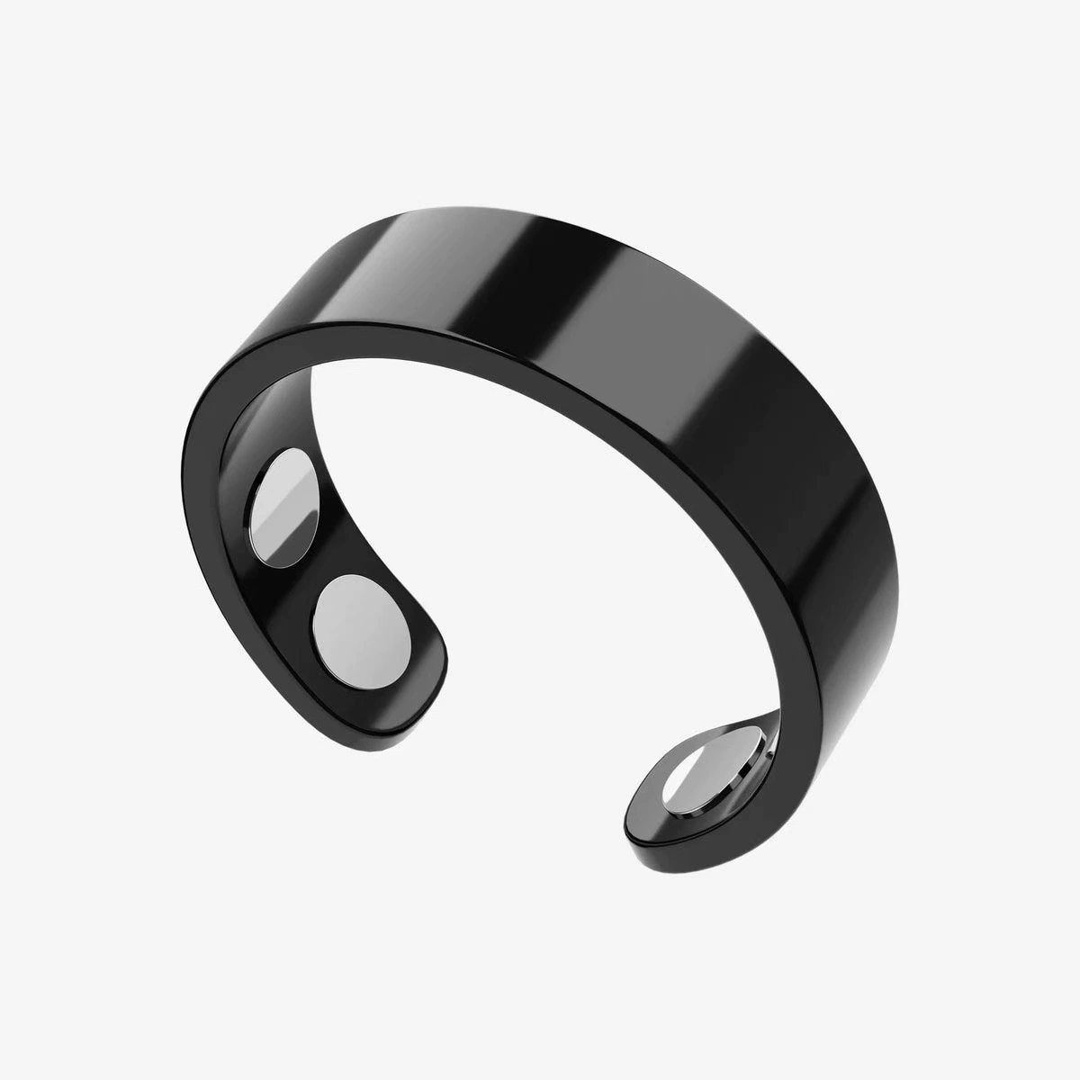 Juxek™ Magnetic Ring - Elegant Stainless Steel Ring - Magnet Rings（2）